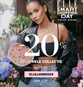 20% korting op de hele collectie bij besteding vanaf €20 bij Hunkemöller