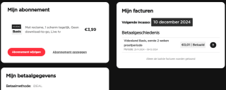 6 maanden Videoland (basis) voor €3,99 p/m [BLACKFRIDAY]