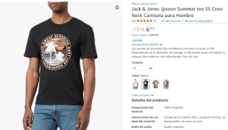 Camiseta Jack & Jones Jjowen Summer por 6,99€