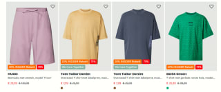 20% korting extra korting in de sale tot 78% op topmerken zoals Hugo, Boss en meer van Peek & Cloppenburg