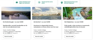 Bungalow race Centerparcs met hoge kortingen