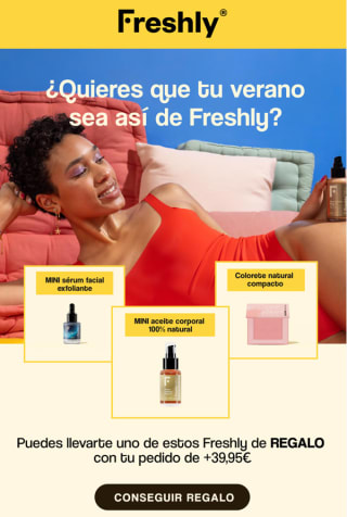 Producto Freshly gratis por compra