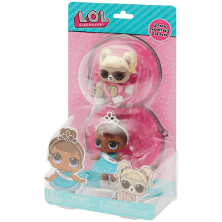 L.O.L. Surprise! poppetjes met huisdier en accessoires voor €5,89 bij de Action