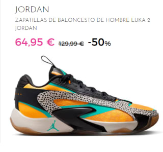 Zapatillas de Basket de Hombre Nike LUKA 2 JORDAN por 51.95€