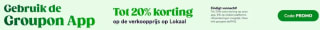 Tot 20% korting bij Groupon België