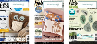 Tot 50% korting op creatieve magazines bij Hobbyou