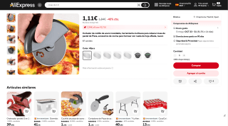 Cortador de Pizza por 1,11€