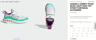 Adidas X Disney Pixar Buzz Lightyear Fortarun kids sneakers voor €27,50 bij Adidas