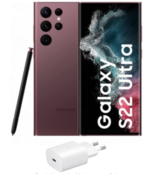 Samsung Galaxy S22 128 GB Ultra 5G + Cargador por 799€