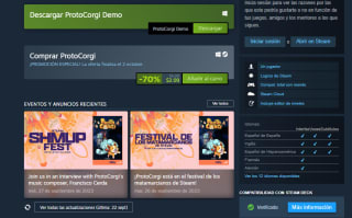 Videojuego ProtoCorgi para PC por $2,09