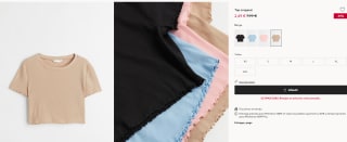 Últimos días rebajas en H&M ropa desde 1,49€