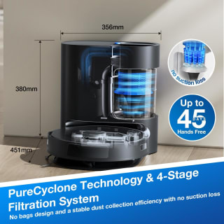 Ecovacs Deebot N20 Pro ‌Plus 0,4 l met Dweilfunctie voor €299 bij Amazon