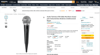 Audio-Technica ATR1200X por 9,99€