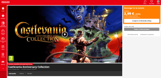 Juego Castlevania Anniversary Collection Nintendo Switch por solo 3,99€