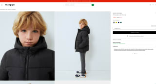 Kids El Corte Inglés Parka básica de niño lisa por solo 11,99€