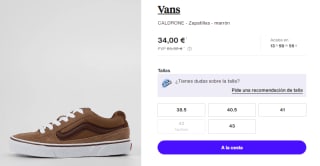 Zapatillas Casual Vans CALDRONE por 34€
