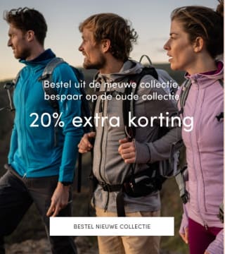 Bij aankoop uit nieuwe collectie 20% korting op de outlet bij Icebreaker