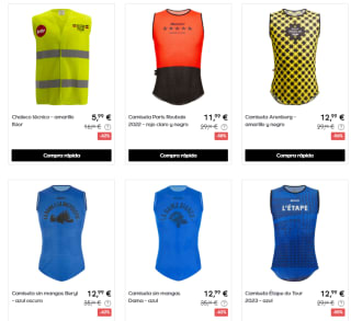 Hasta 80% descuento Santini ropa ciclismo
