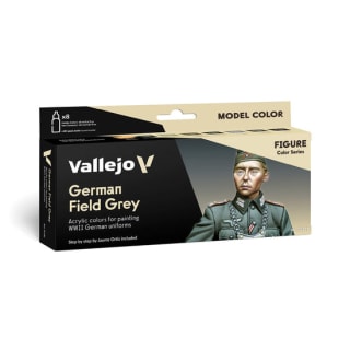 Set Vallejo Model Color 8 u. (18 ml.) German Field Grey por 12.99€