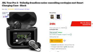 JBL Tour Pro 3 Oordopjes voor €249 bij Bol