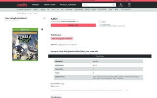 Trials Rising Gold Edition Xbox One por solo 4,95€