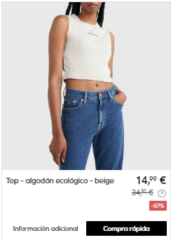 Tommy Jeans - Camisetas por menos de 18€