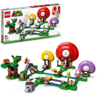 LEGO Original 71368 Super Mario Juguete Set de Expansión: Caza del Tesoro de Toad por 30€.