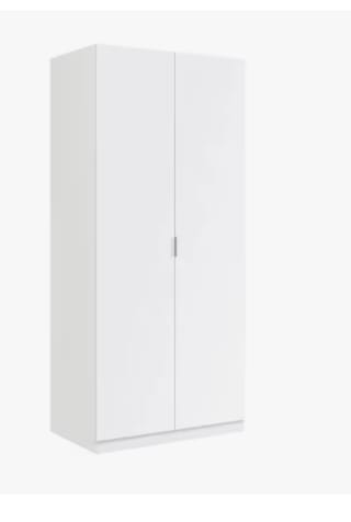 Armario de 2 puertas de 82X180 cm por 93.87€ (Cuenta Nueva 81.87€)
