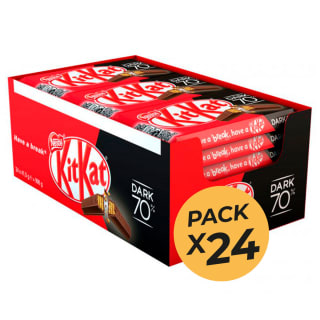 Kit Kat Dark 41,5 g Caja de 24 Unidades por 16,99 €