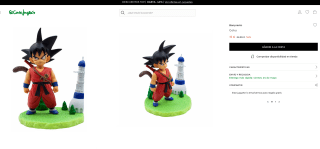 Figura Banpresto Goku a tan solo 15€