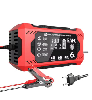 Cargador batería de coche 12V 6A por solo 10,84€