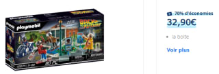 Playmobil Back to the Future Course d'hoverboard à 32,90€