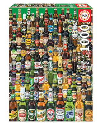 Puzzle de 1.000 Piezas Cervezas marca Educa por 6,50€