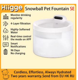 Fuente de agua para gatos SE Hiigge 70mai automático inalámbrico por solo 39,40€