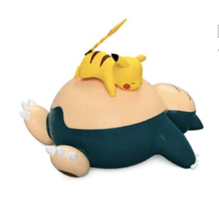 Lampara LED con sensor tactil Pokemon Snorlax y Pikachu de 25 cm por solo 29,99€