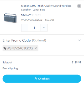 Eufy - Soundcore Motion X600 voor €129,99 dmv code bij Soundcore