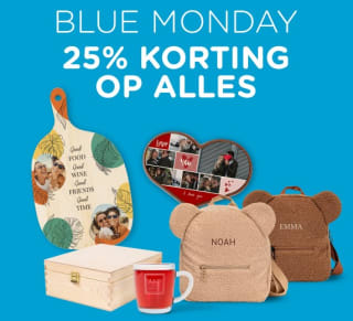 25% korting op alles bij Smartphoto