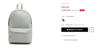 Mochila I Hope U Will Forget por 3.99€