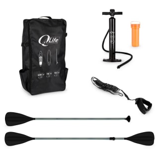 Q4Life opblaasbaar supboard + accessoires voor 199 euro