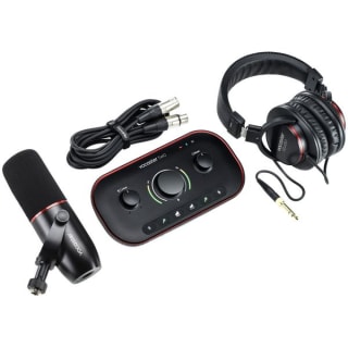 Focusrite Vocaster Two Studio - Audio interface podcasting set voor €98