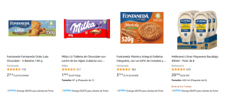 Segunda unidad al 70% descuento en productos de alimentación