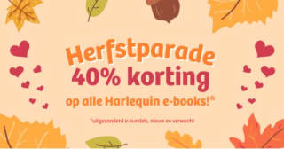 40% korting op Harlequin e-books