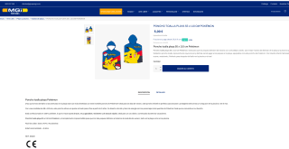 Poncho toalla playa 55 x 110 cm pokémon por solo 5€