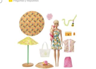 Muñeca Barbie color reveal con espuma piña por 14,99€