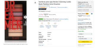 Sombras para Ojos Revlon Colorstay Dreamer por $122 | Descuento Amazon