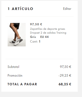 Zapatillas Adidas Dropset 2 Trainer por 68,25€