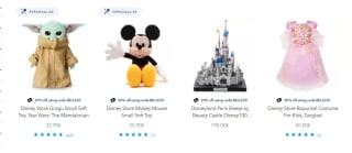 Shopdisney kortingscode voor 20% korting op geselecteerde items