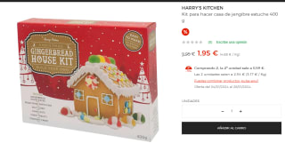 Harry's Kitchen - Kit para hacer casa de jengibre 400gr por 1.95€