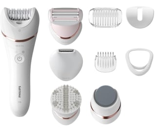 Philips Depiladora Mujer Serie 8000, 9 en 1, Para Cuerpo, Cara, Pies y Bikini por 79,99€