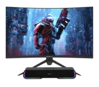 Pack Master-G Monitor Gamer Curvo Led 27" Fhd 165Hz 1Ms + BT por $139.990